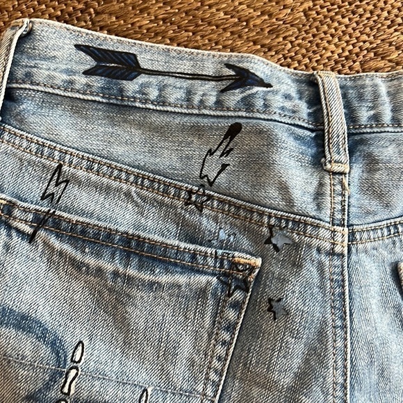 American Eagle women’s vintage high-rise festival cut off shorts size 4 - Picture 7 of 12